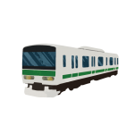 電車のイラスト