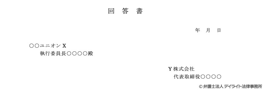 タイトル・宛名・差出人のサンプル